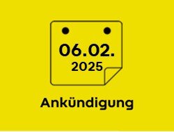 News-Kategorie: Ankündigung 