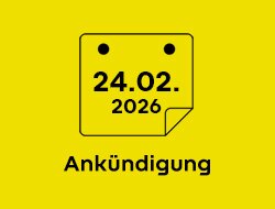 News-Kategorie: Ankündigung 