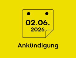 News-Kategorie: Ankündigung 